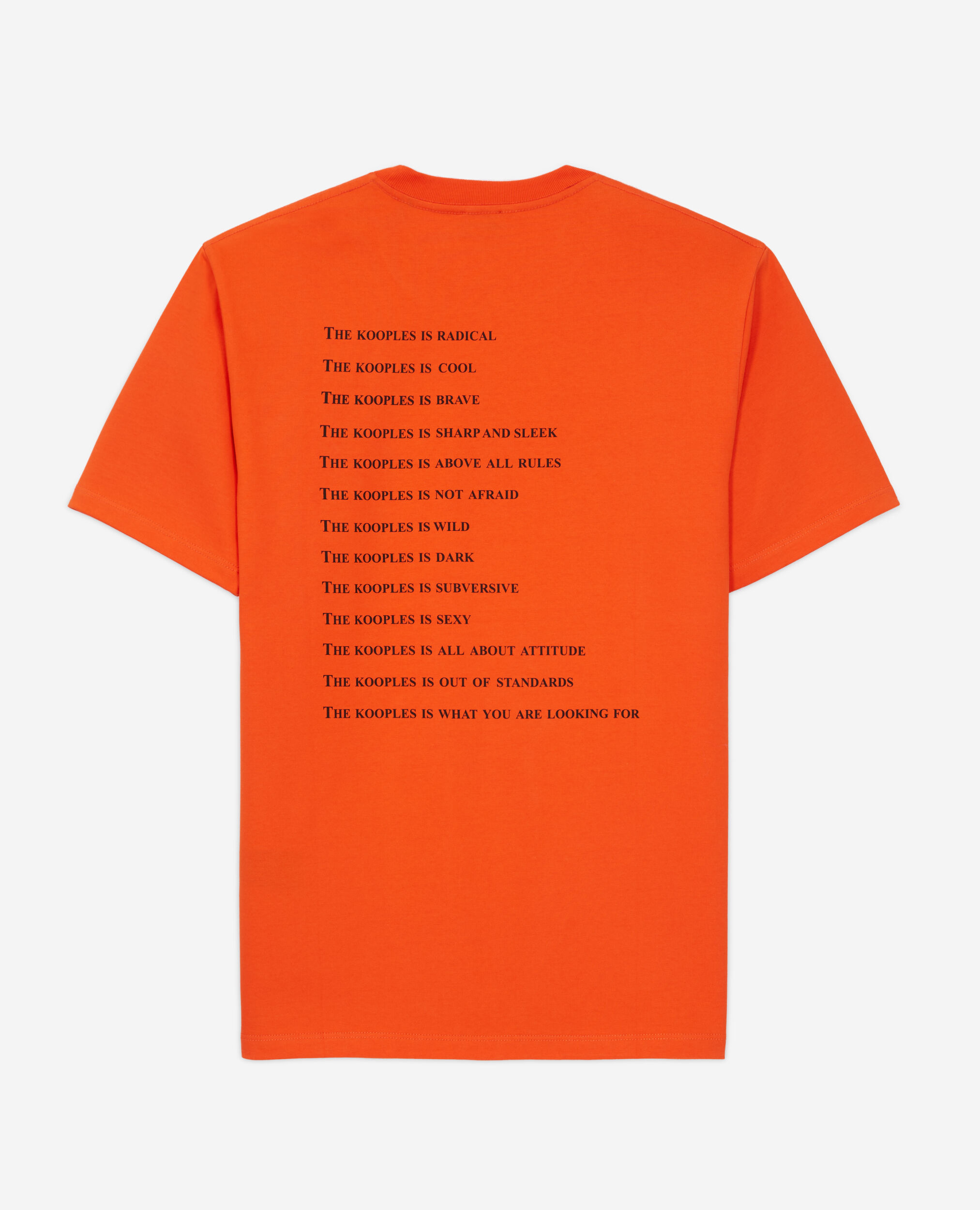 T-shirt What is orange