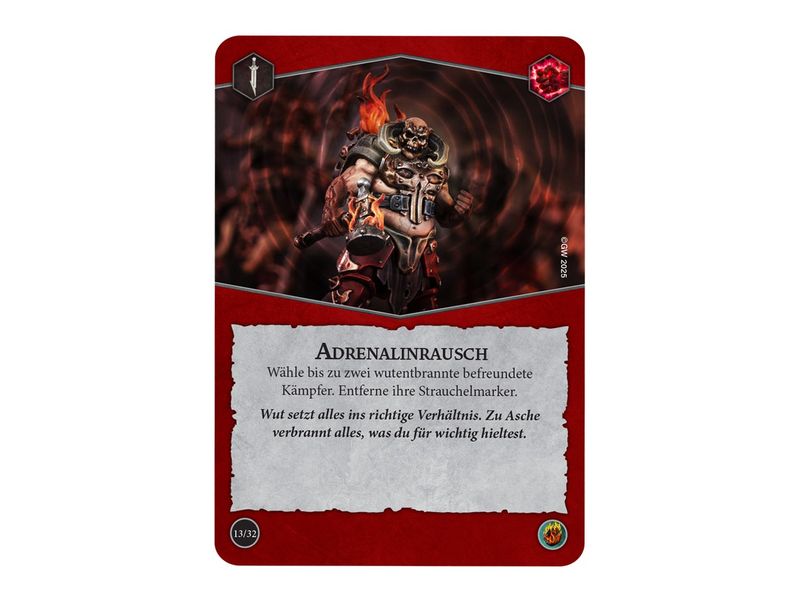 Games Workshop Datakarten Warhammer Underworlds Rivals-Deck Warhammer Underworlds, Rivals-Deck Wutentbrannte Berserker (Deutsch)