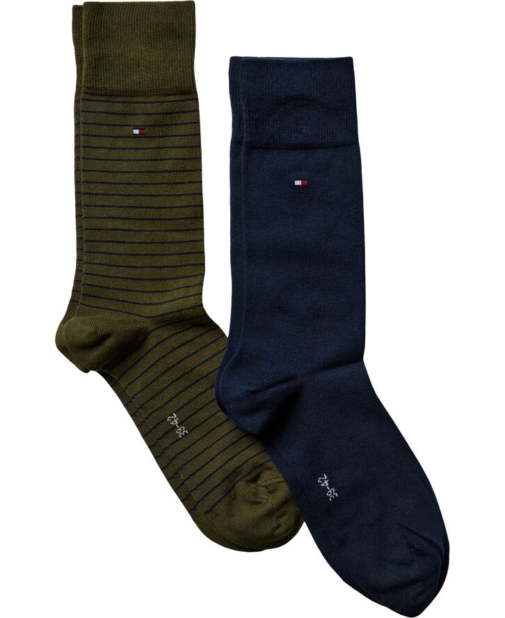 Tommy Hilfiger TH MEN SMALL STRIPE S Army green
