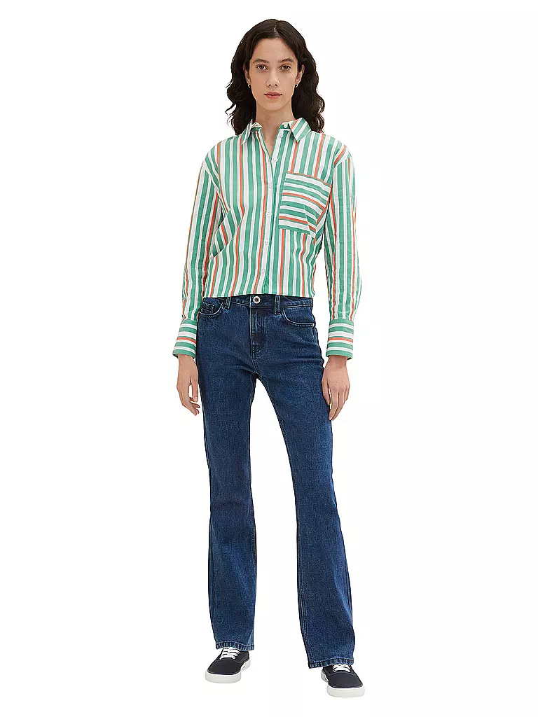 TOM TAILOR Jeans Flared Fit KATE blau