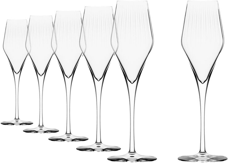 Stölzle Lausitz Champagneglas Symphony 290ml, 6 STK Klar