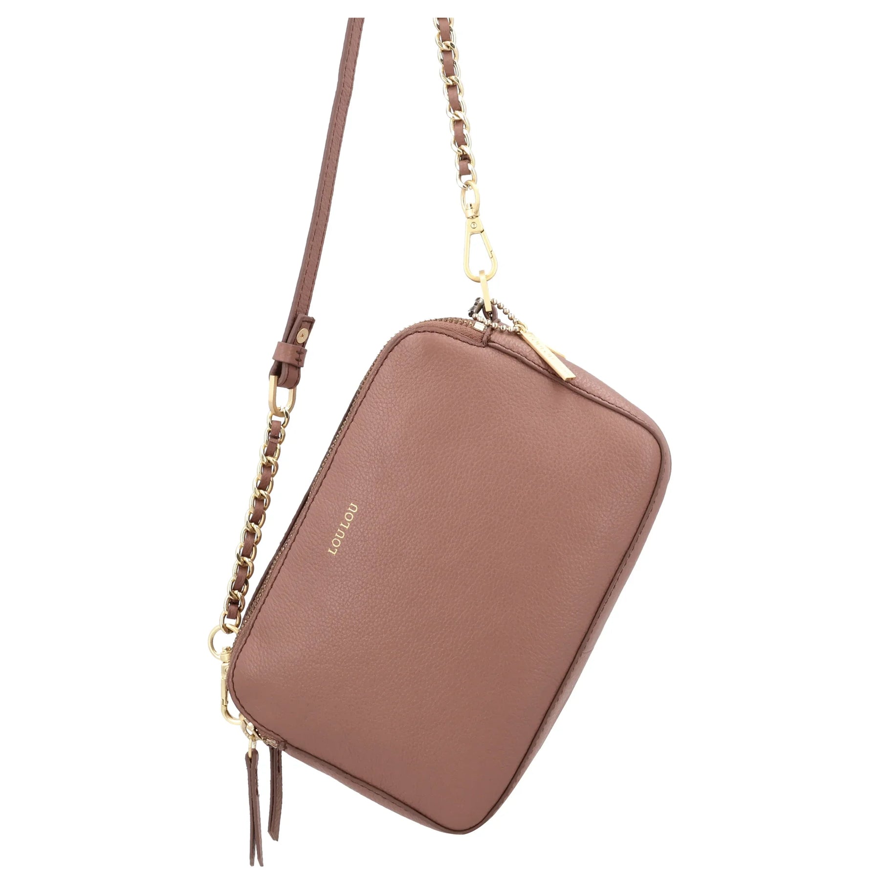 Lou Lou | ZOË | Leren crossover tas