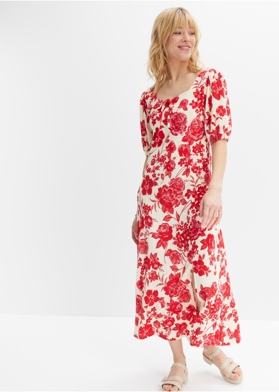 Robe en jersey crêpe
