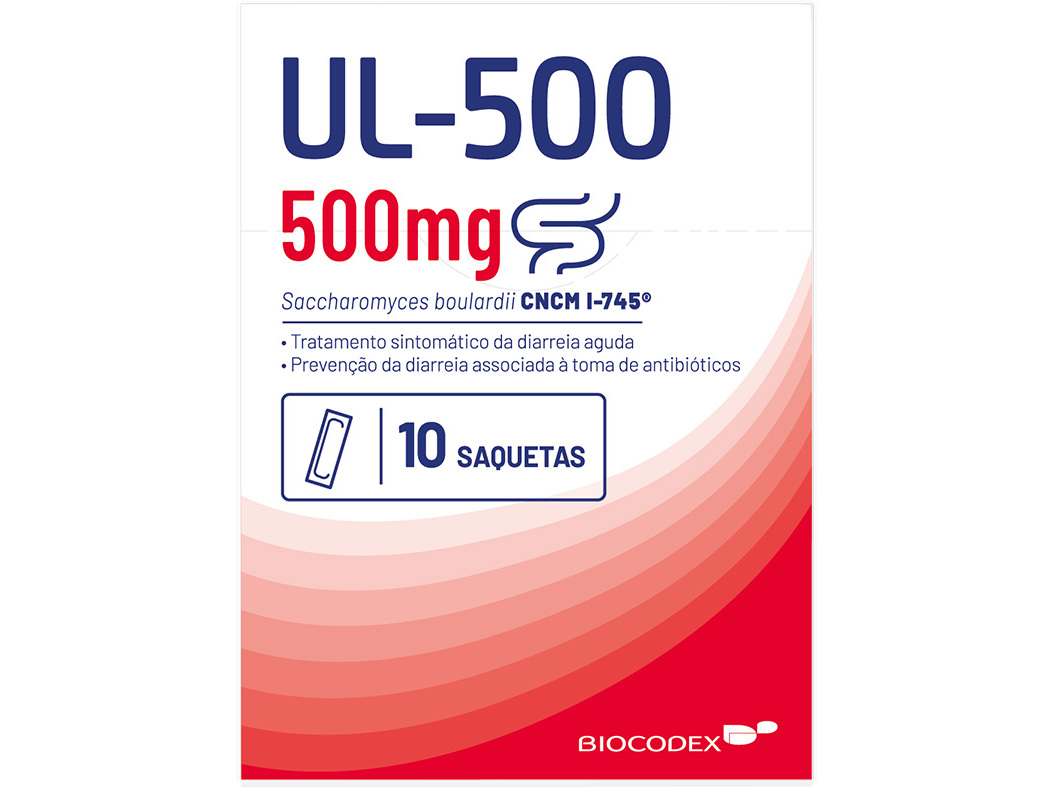 SAQUETAS ULTRA-LEVURE UL-500 500 MG 10UN