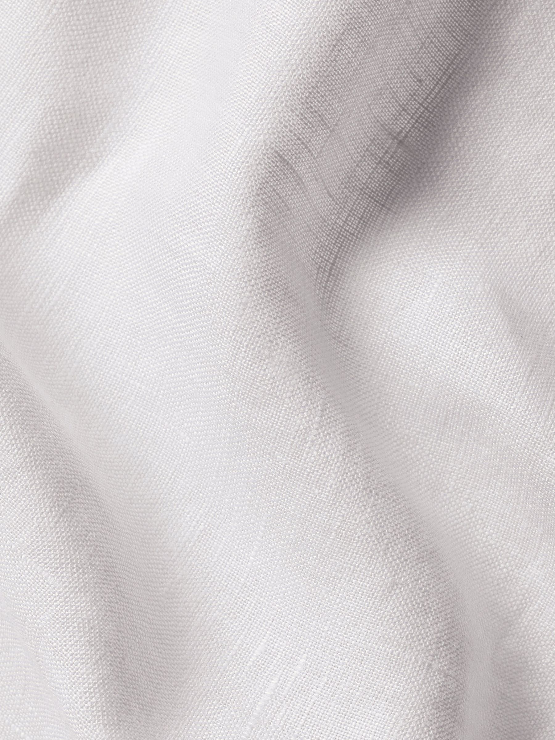 Charles Tyrwhitt Slim Fit Plain Cutaway Pure 100% Linen Shirt