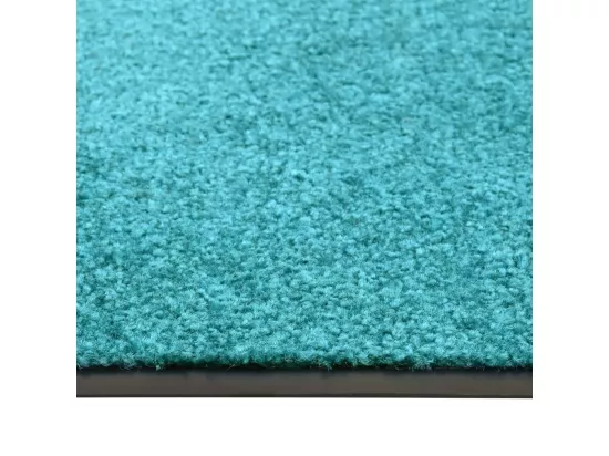Paillasson lavable Cyan 90x150 cm
