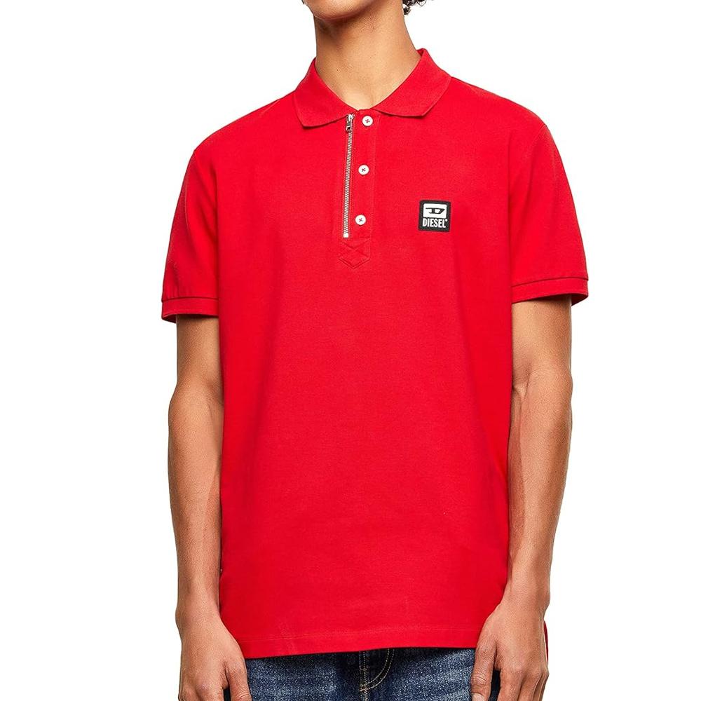 Diesel Polo Rouge Homme Diesel Harry