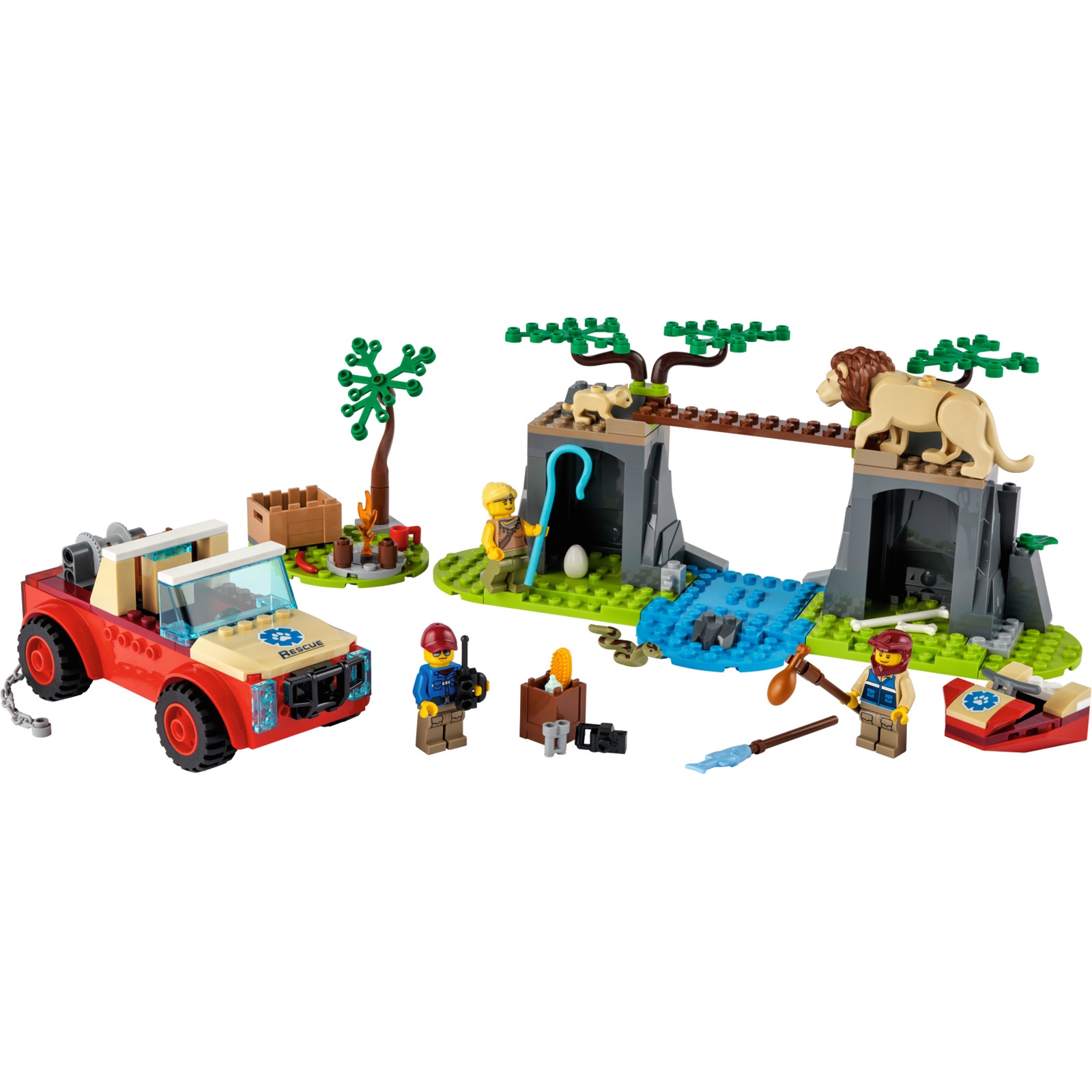 LEGO City TierrettungsGeländewagen 60301