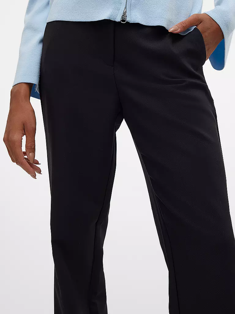 VERO MODA Businesshose Straight Fit VMCLAIR schwarz