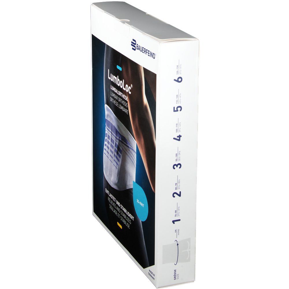 LumboLoc® Rückenstütz Bandage Gr. 5 titan