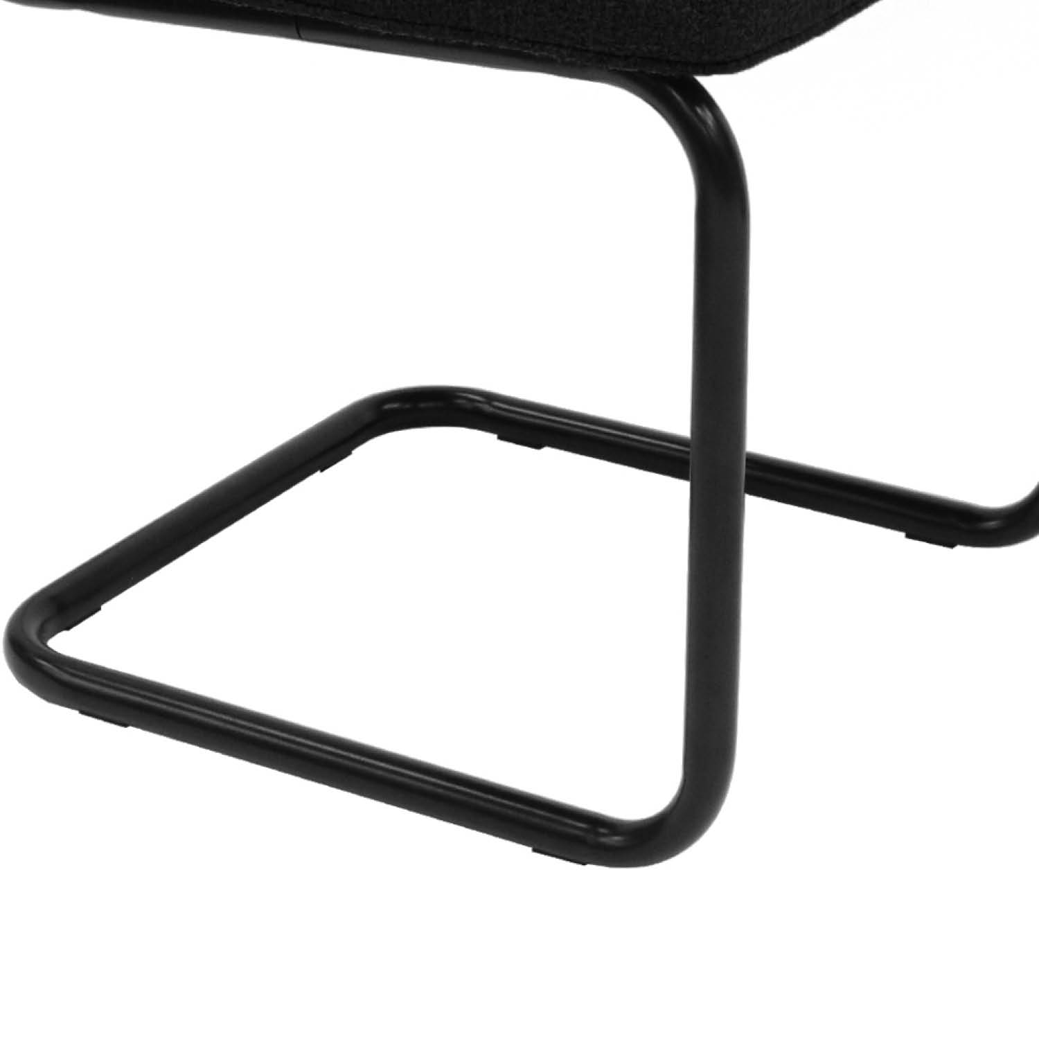 Kick Buisframe stoel Yves - Zwart