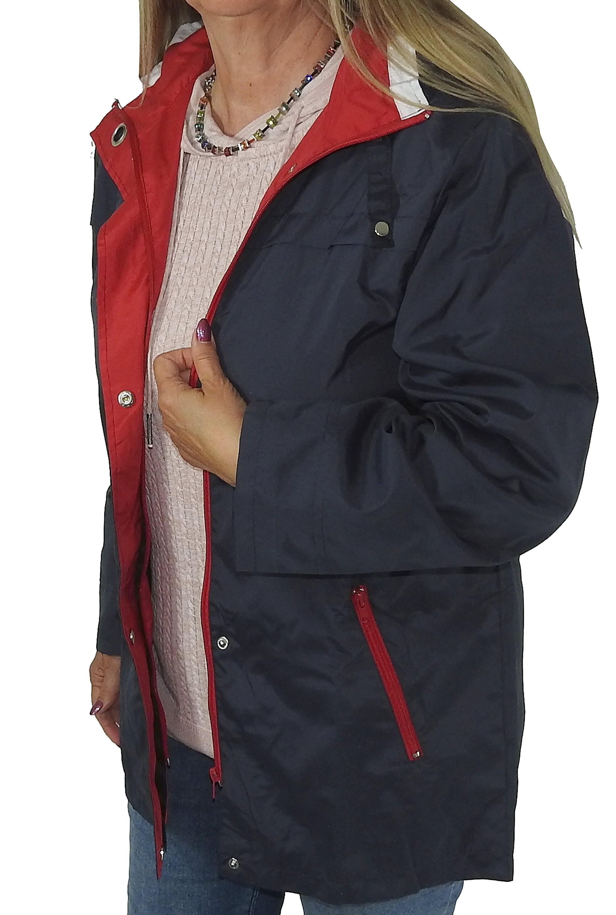 Damen Übergangsjacke blau
