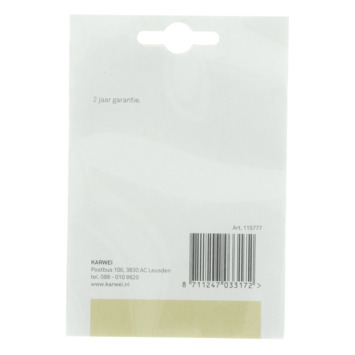 KARWEI Solis centraalplaat dimmer wit