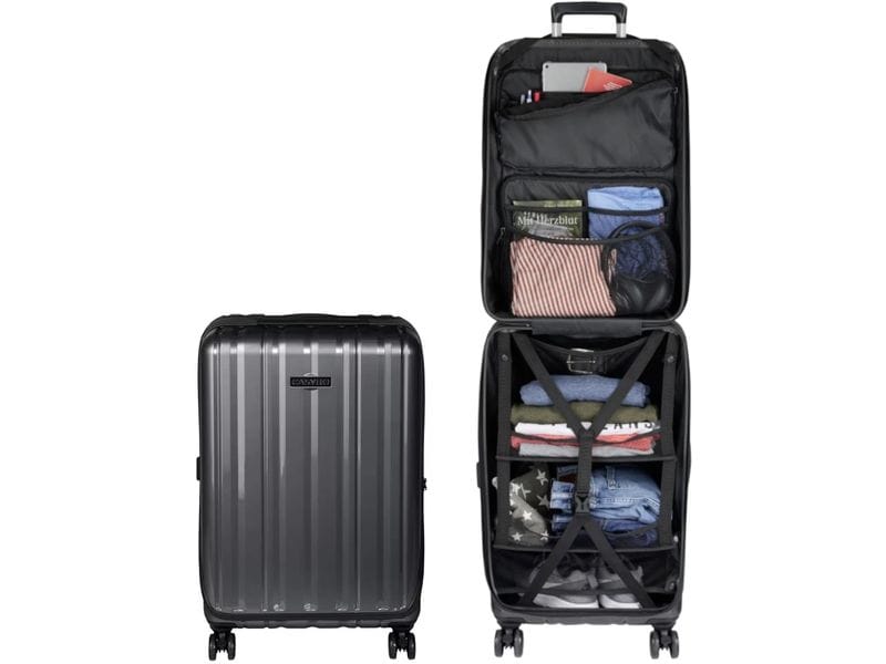 CASYRO Stand-Up Koffer Large, 120L, Anthrazit Simplify your travel