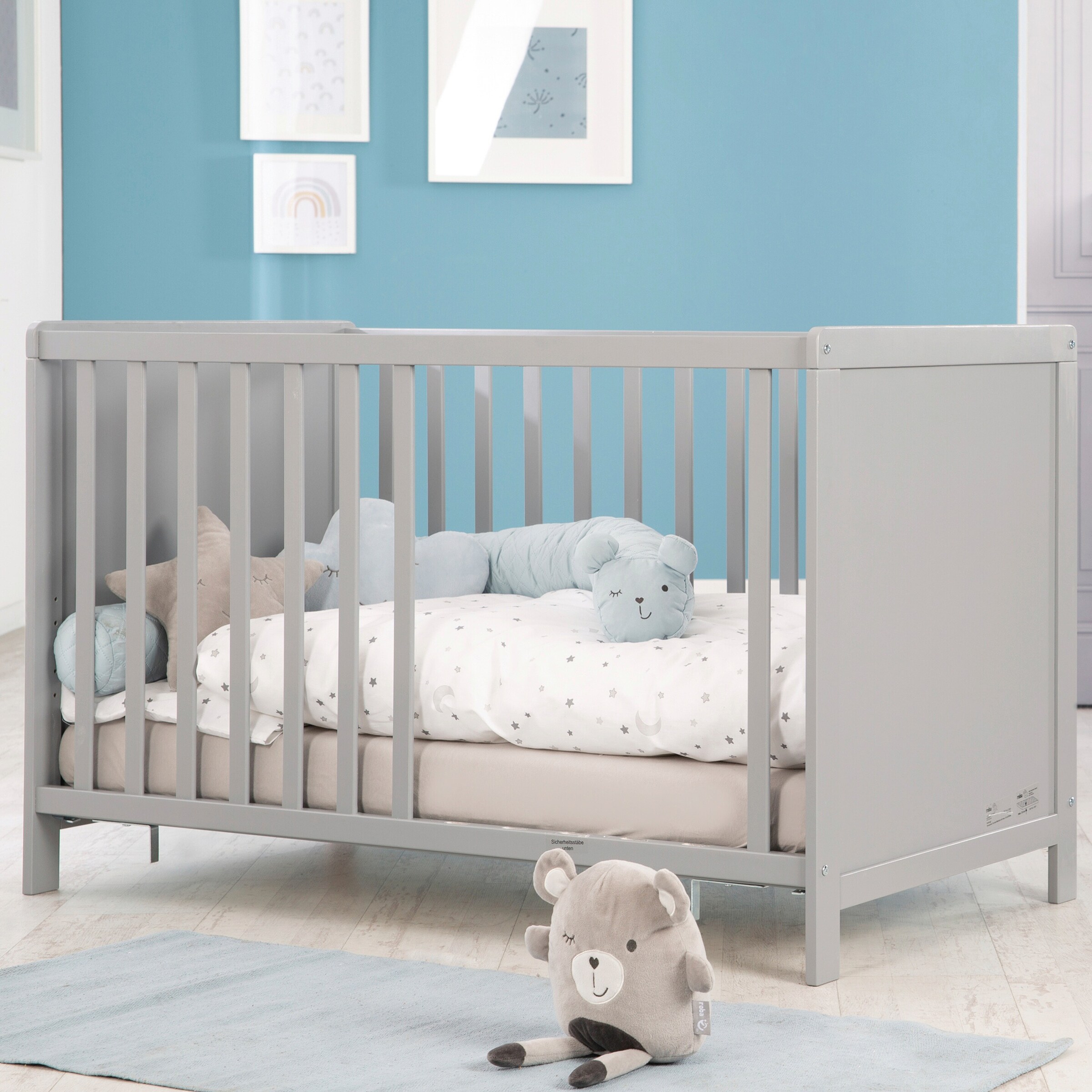 roba Beistellbett, 60 x 120 cm mit Matratze Universal