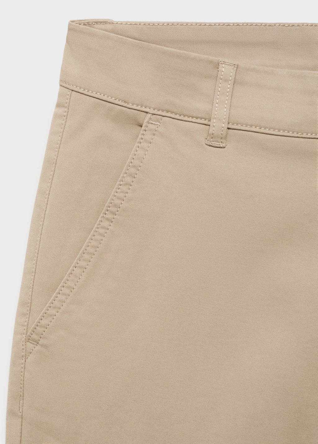 MANGO TEEN regular chino beige