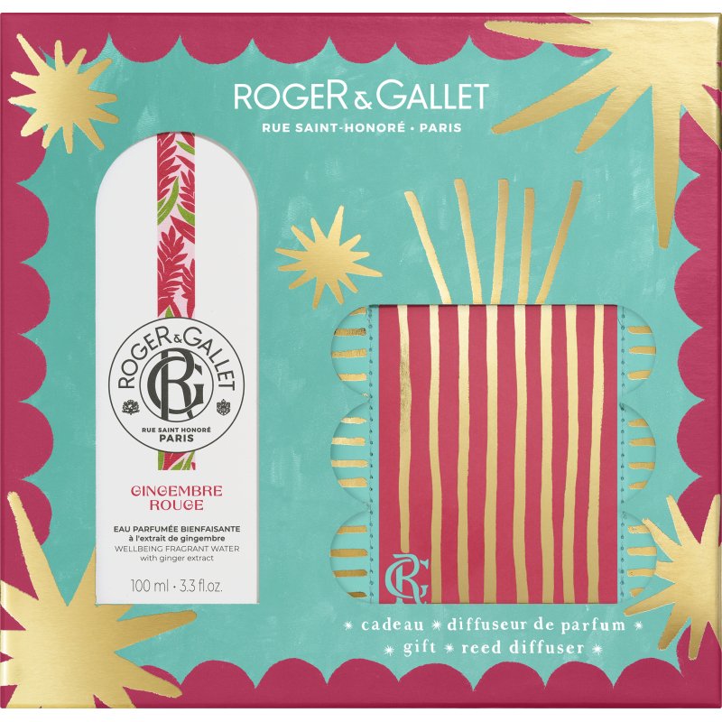 Roger & Gallet Set Noël gingembre 100ml + Diffuser 2025