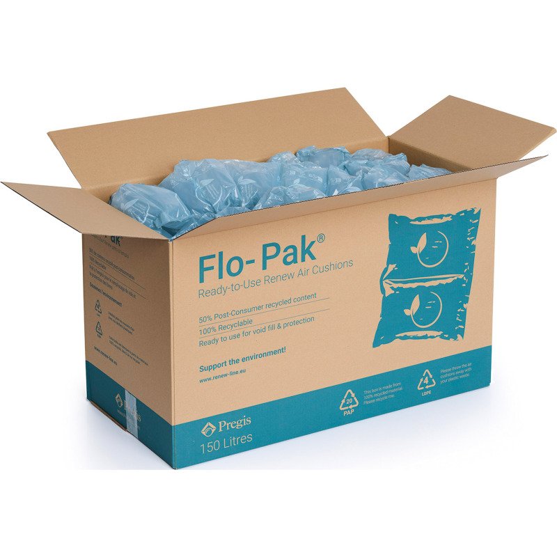 Coussins d'air Flo-Pak 20 x 13 cm - Boîte de 300
