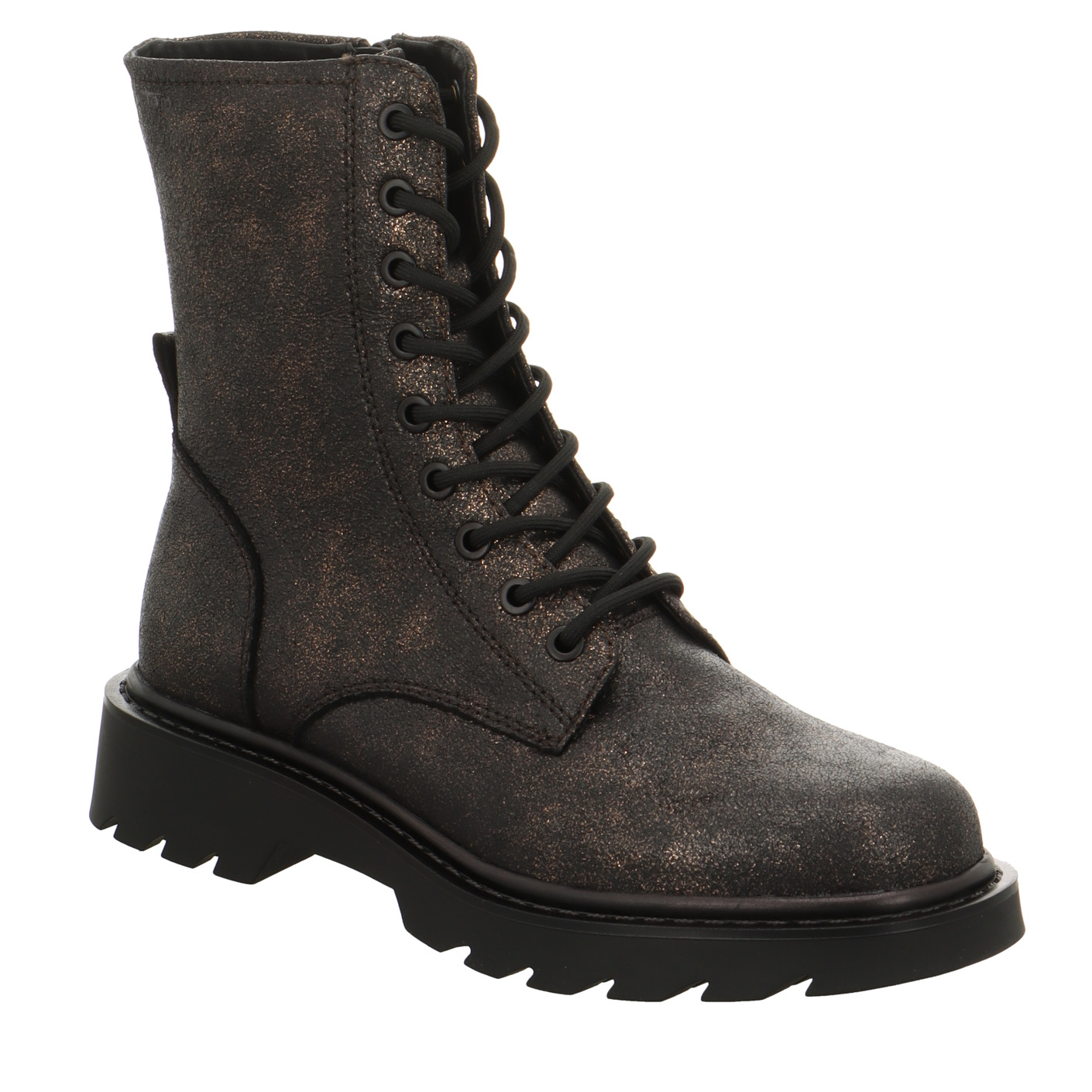 Schnürboots beige
