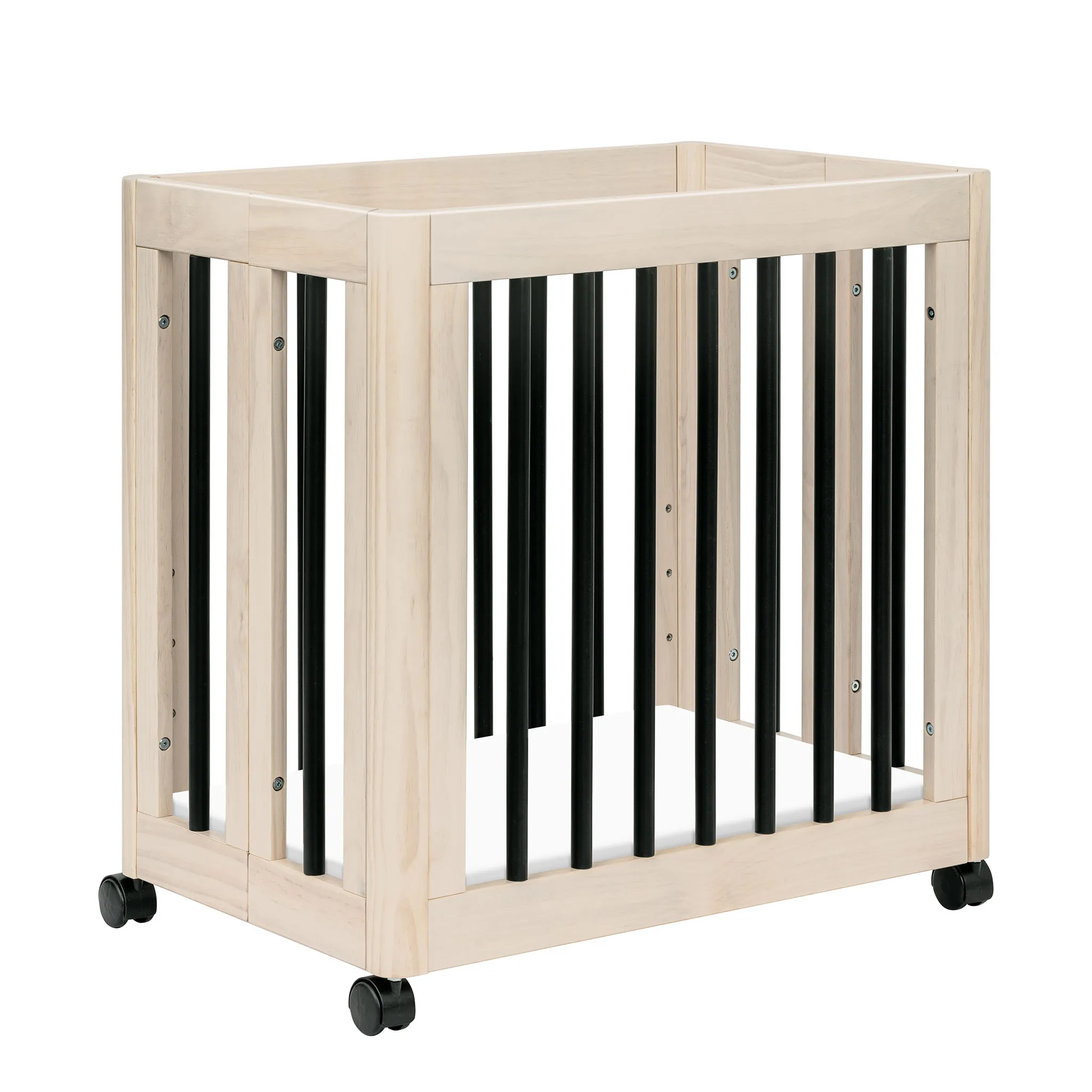 Babyletto Couchette Convertible 8 en 1 Yuzu - Naturel Lavé  Noir