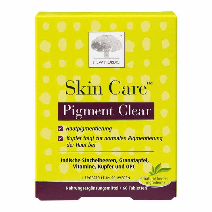 Skin Care Pigment Clear Tabletten, 60 St