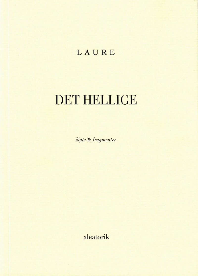 Det Hellige - Laure - Bog