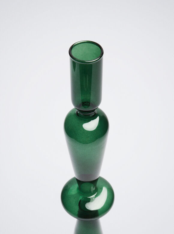 Lustre de cristal - Verde