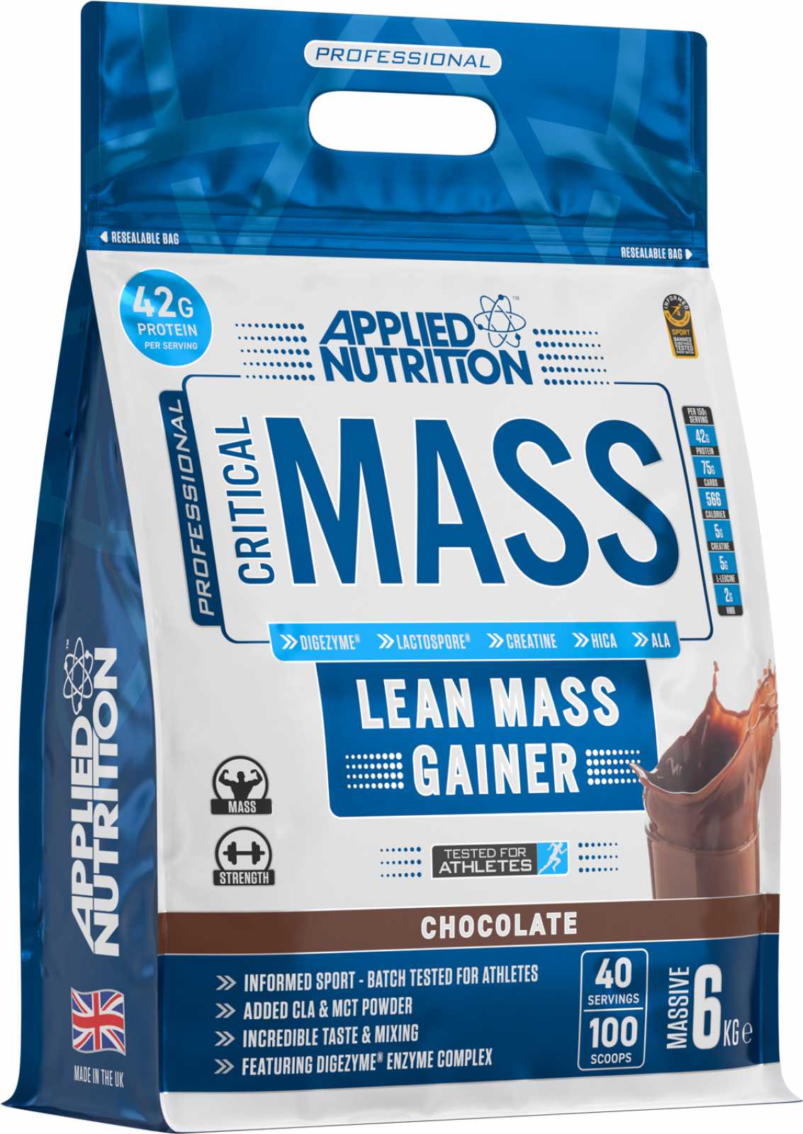 Applied Nutrition Masa Crítica Applied 2,4 kg
