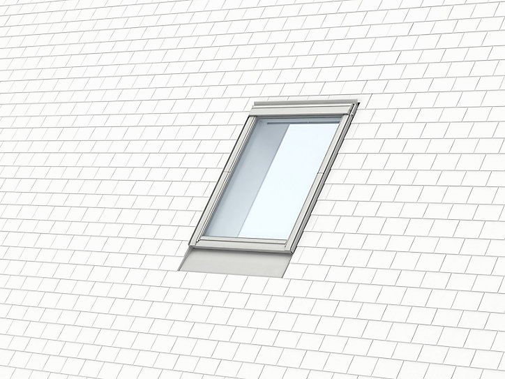 Raccord fenêtre de toit simple sur ardoises Velux EDN UK08 gris