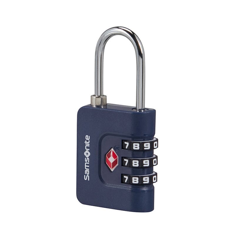 Samsonite TA Revolution Combilock 3 Dial TSA Midnight Blue