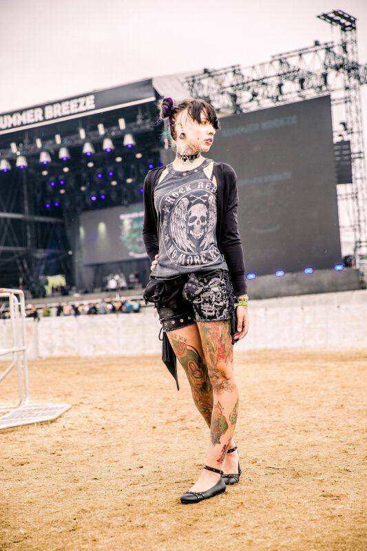 Tattooed Dancer | Gothicana by EMP Ballerines