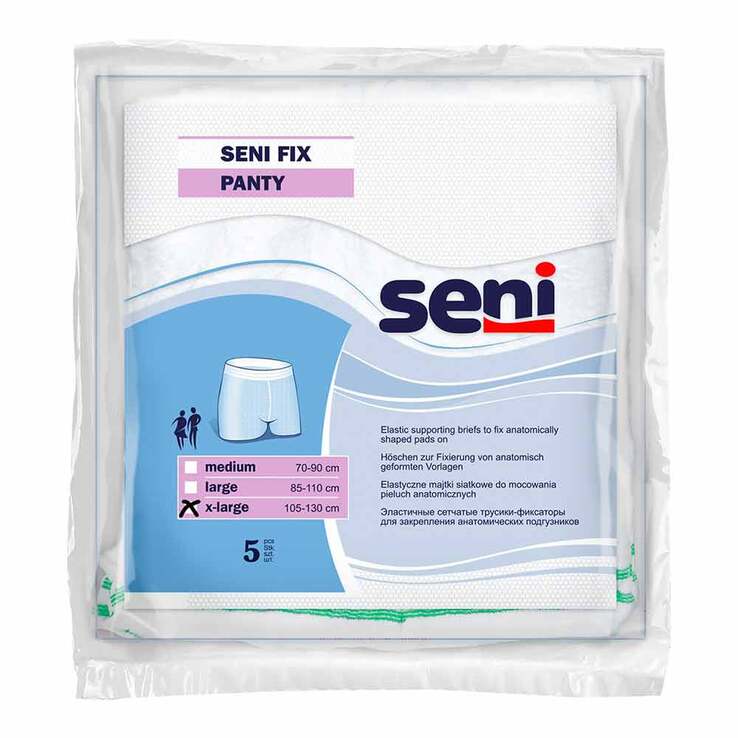 Seni Fix Panty Fixierhosen Größe XL, 5 St