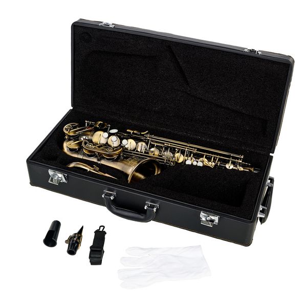 Thomann Antique Alto Sax Alto Sax Set