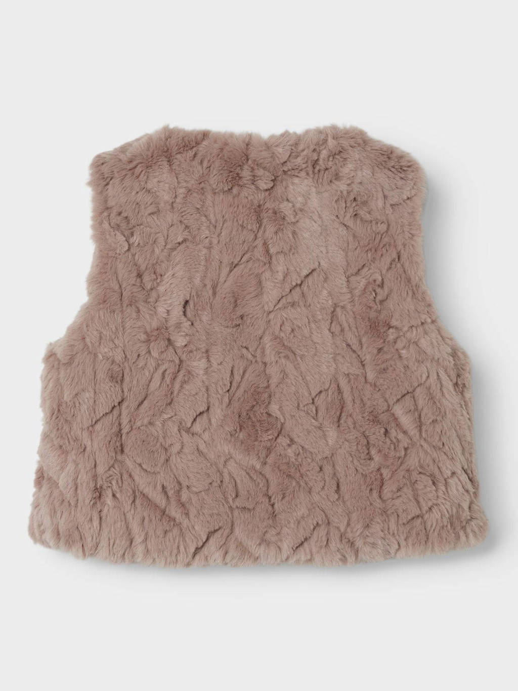 NAME IT baby imitatiebont gilet NBFNUSSI lichtbruin