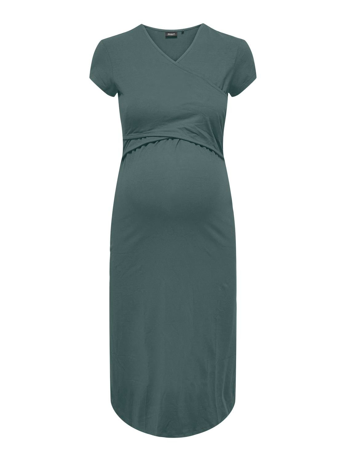 OLMLISA Midikleid Balsam Green