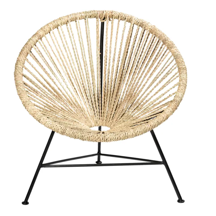 Cosydar Fauteuil pour enfant en métal | Noir