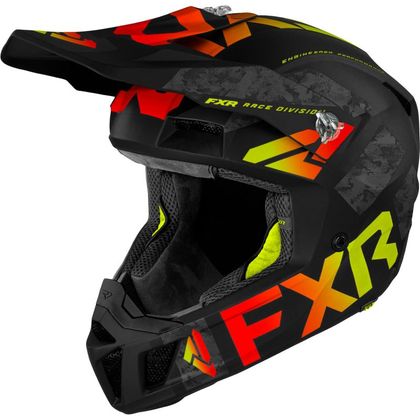 Casque cross FXR CLUTCH EVO LE INFERNO 2022 - Noir