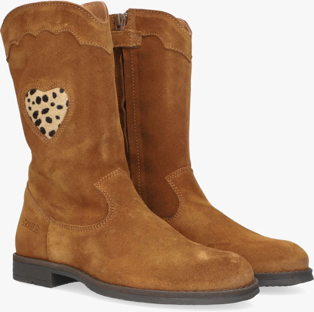 DEVELAB cognac develab enkelboots 42244