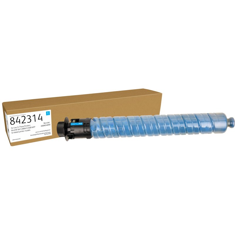 Toner remanufacturé Cyan Everyday™ de Xerox compatible avec Ricoh 842314, Capacité standard