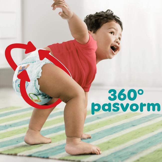 Pampers Baby Dry Pants Trio Pack Luierbroekjes Maat 4 9-15 KG 126 stuks