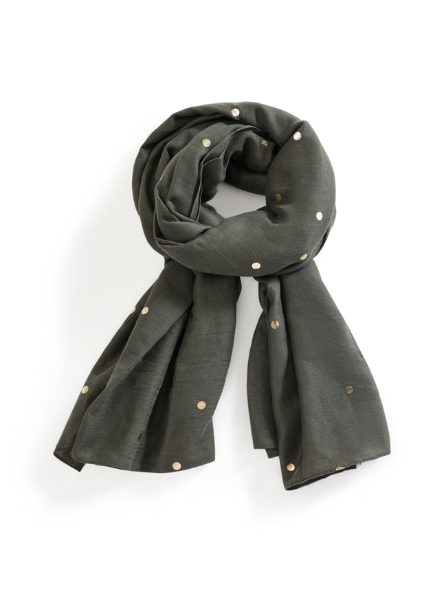 Foulard imprimé à pois