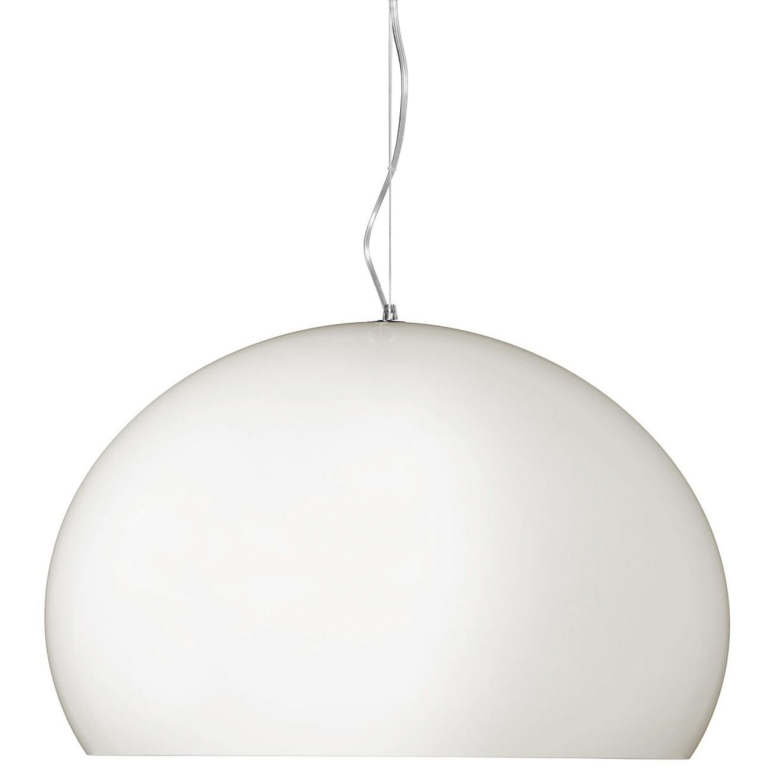 Kartell Big FL/Y hanglamp Ø83 transparant