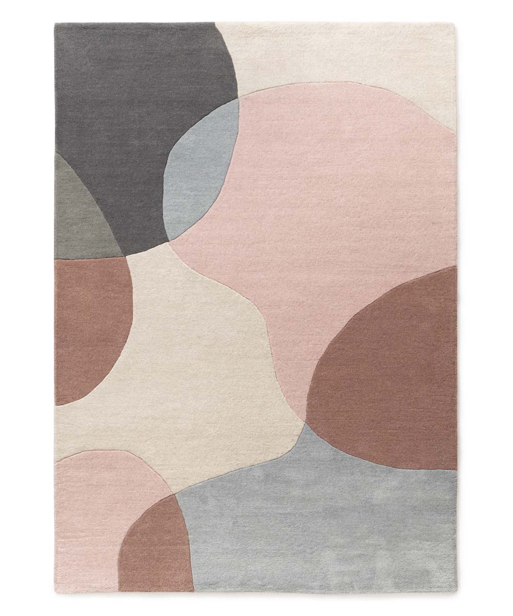 Nordic Weavers Wollen vloerkleed - Dune abrikoos - 160x230 cm