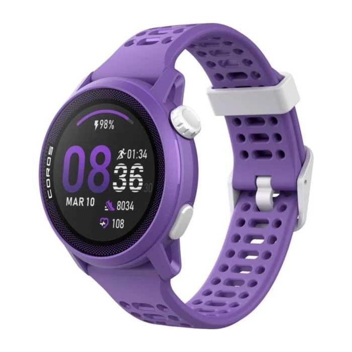 Coros Unisex Ure Pace 3 (Silicone Band) Lilla