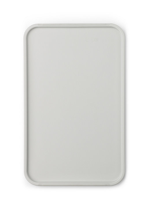 Planche à découper rectangulaire en plastique Brabantia Tasty+ gris clair