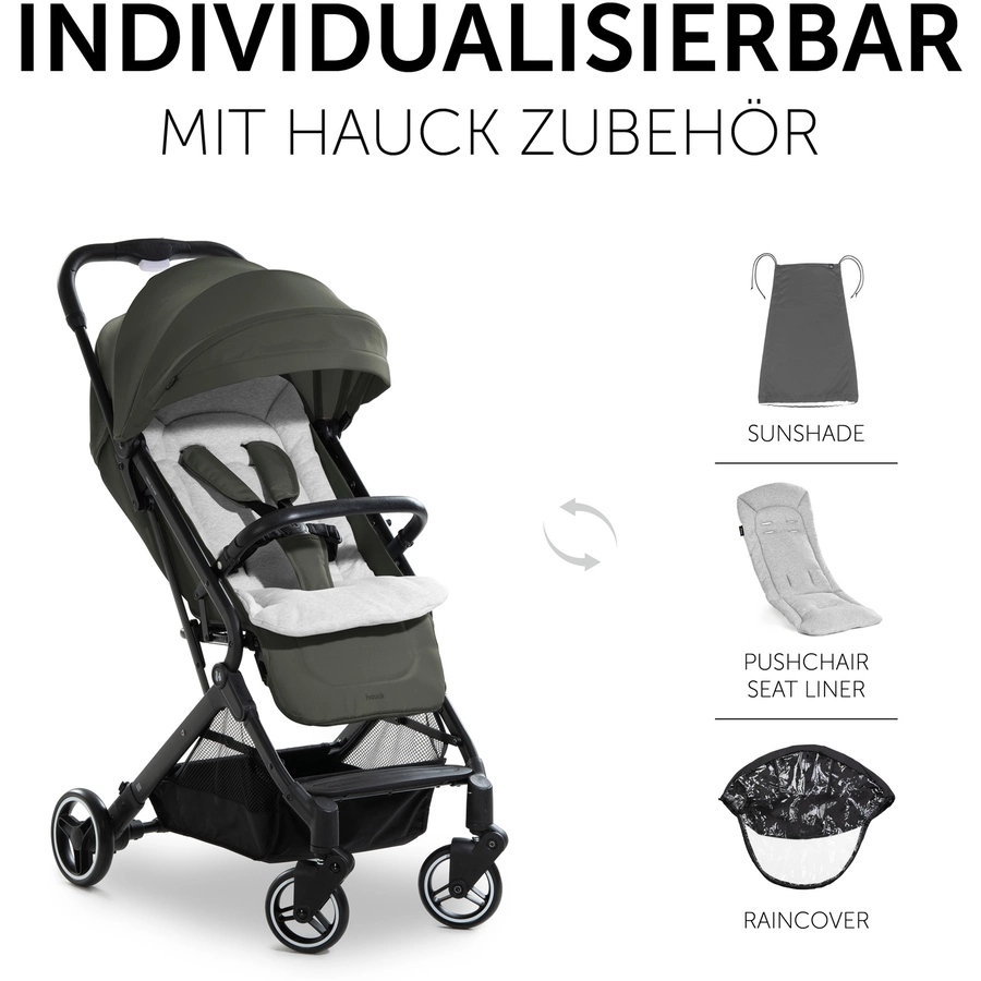 hauck Buggy Travel N Care Dark Olive