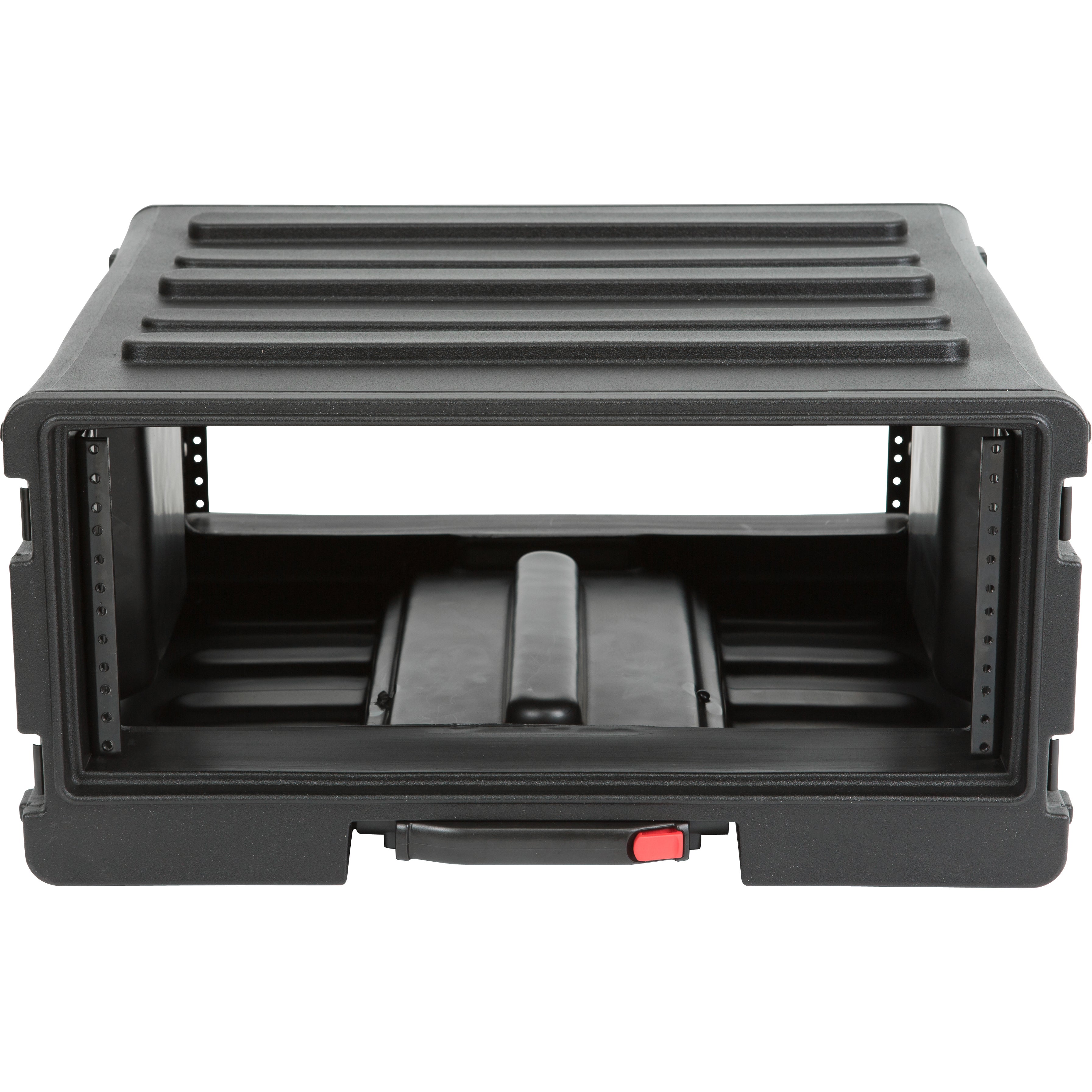 SKB 1SKB-R4UW 4U Rolling Roto Rack 19 inch flightcase trolley 4U