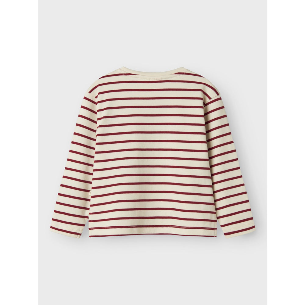 Køb Lil'Atelier Turtledove Red Dahlia Nmflimia Ls Loose Top Lil