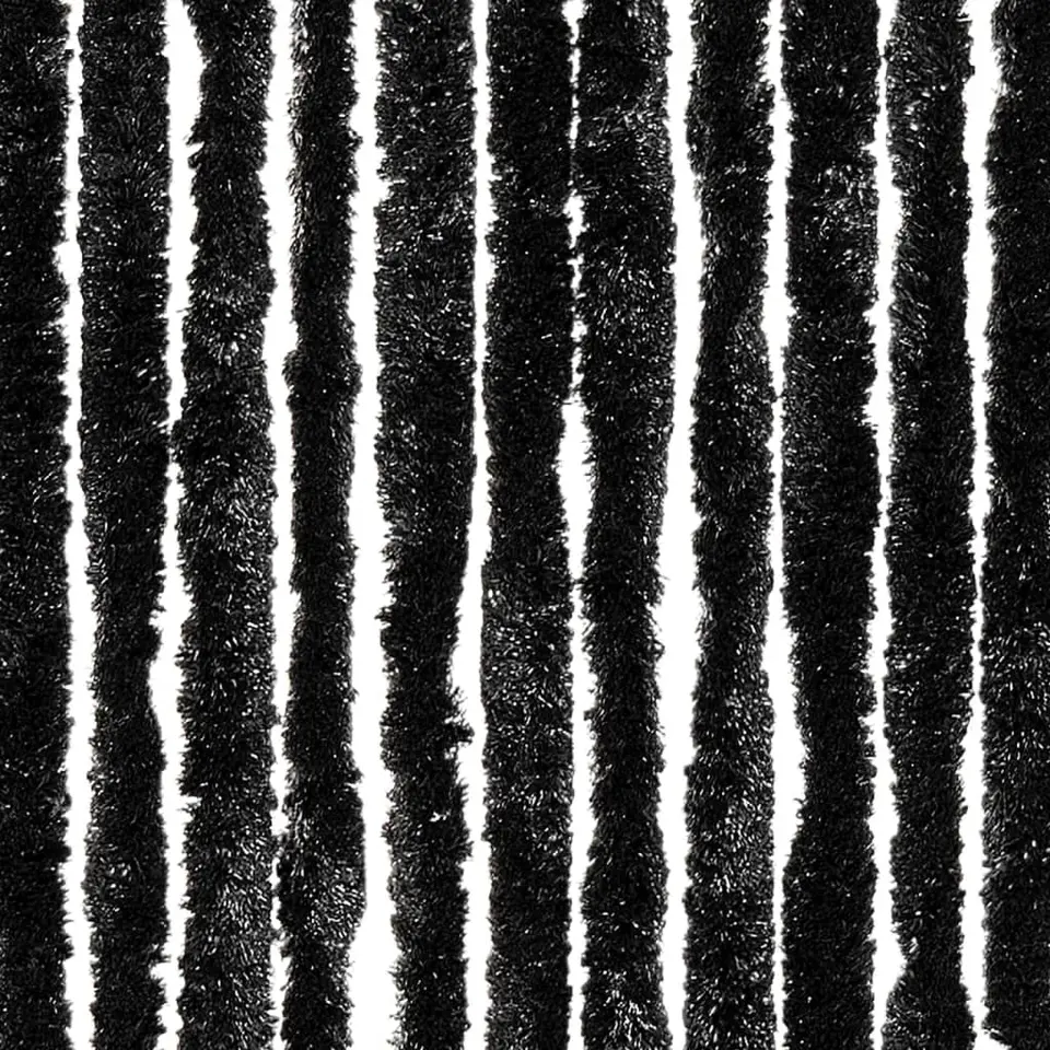 vidaXL - Insectengordijn - Antraciet - Polypropyleen - 90 x 220 cm