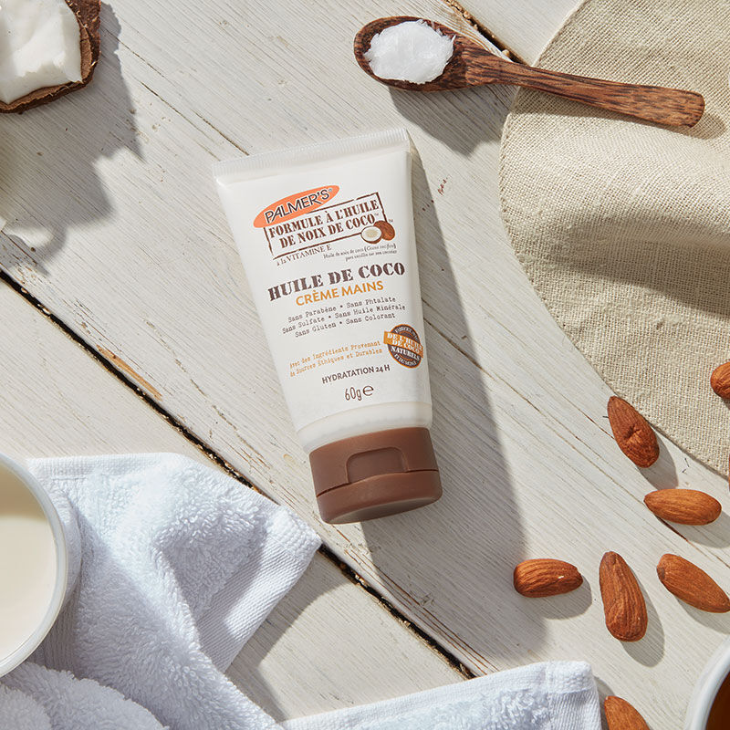 Crème mains à l'huile de noix de coco